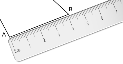 Ruler on sale line measurements